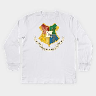 Mount Holyoke College (of Witchcraft and Wizardry) Kids Long Sleeve T-Shirt